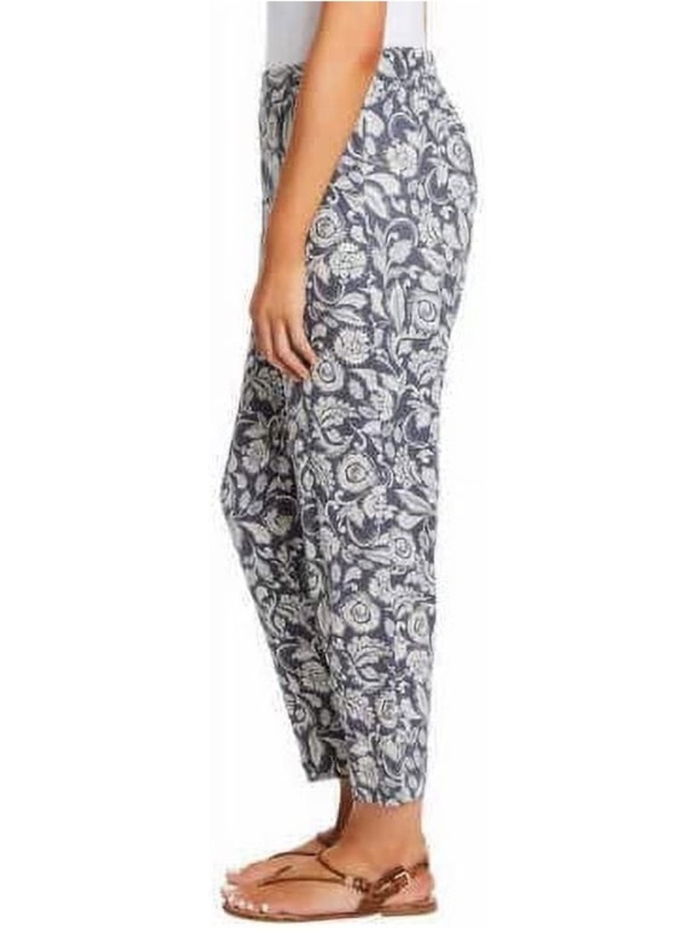 NWT Jessica Simpson Pant Batik Flora - Picture 3 of 12